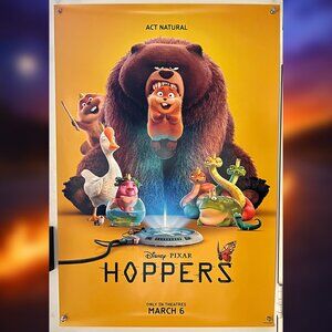 HOPPERS (2026) - ORIGINAL DOUBLE SIDED MOVIE POSTER
